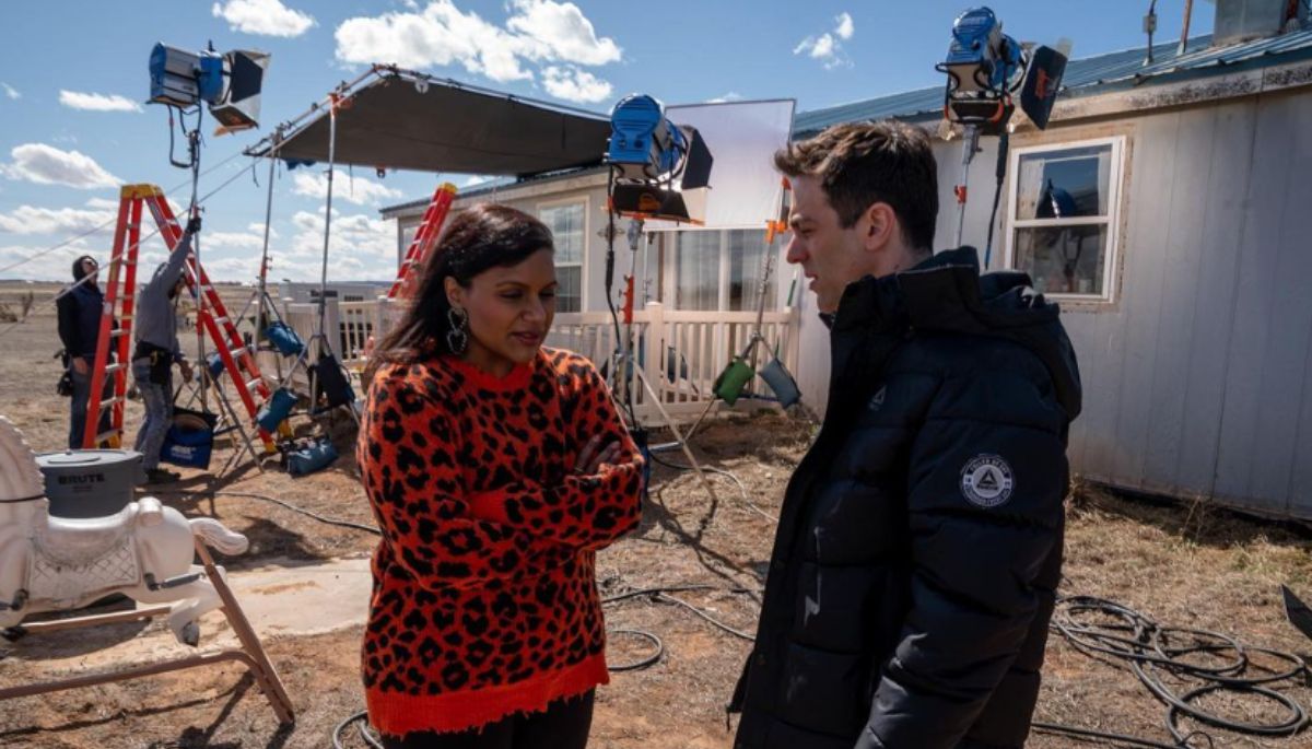 Mindy Kaling With Her Alleged Baby Daddy B. J. Novak Mindy Kaling With Her Alleged Baby Daddy B. J. Novak (Source: Instagram)