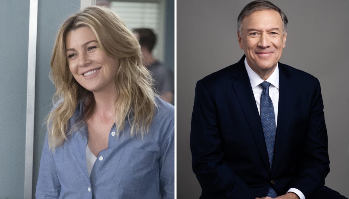 "Grey's Anatomy" Star Ellen Pompeo Not Related To Mike Pompeo - amy