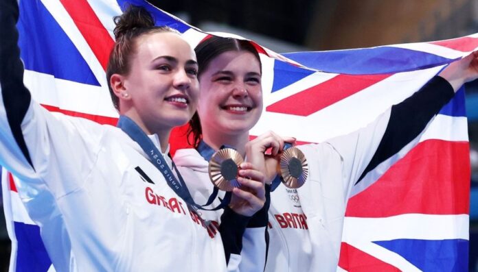 Lois Toulson and her partner Andrea Spendolini-Sirieix secured a bronze medal at the Paris 2024 Olympics Lois Toulson and her partner Andrea Spendolini-Sirieix secured a bronze medal at the Paris 2024 Olympics