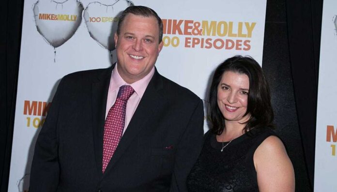 Patty and Billy Gardell making an appearance at the event Patty and Billy Gardell making an appearance at the event