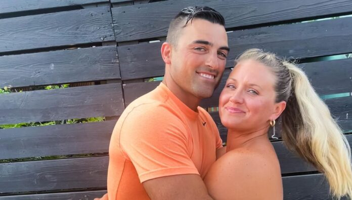 Ryan Warner With Her Husband Ryan Warner With Her Husband