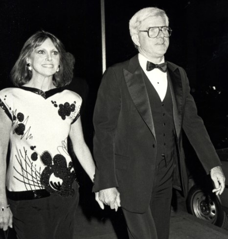 Phil Donahue with his wife, Marlo Thomas, at The Harvard Club in New City