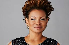 Traci Melchor in black dress Traci Melchor in black dress