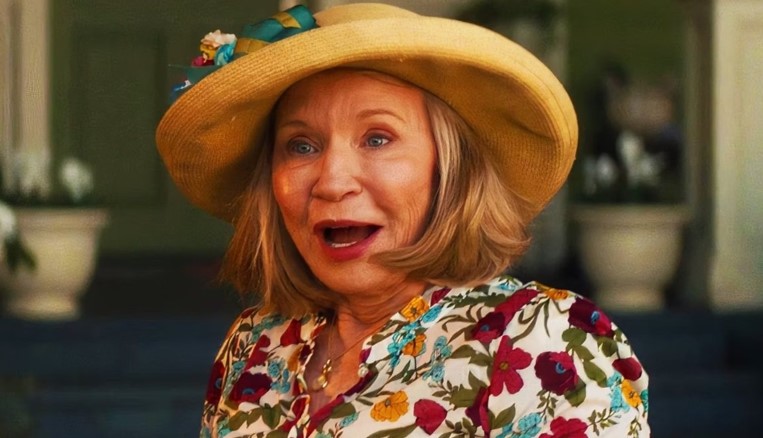 Debra Jo Rupp as Sharon Davis faces her tragic fate in episode 3 of 'Agatha All Along'