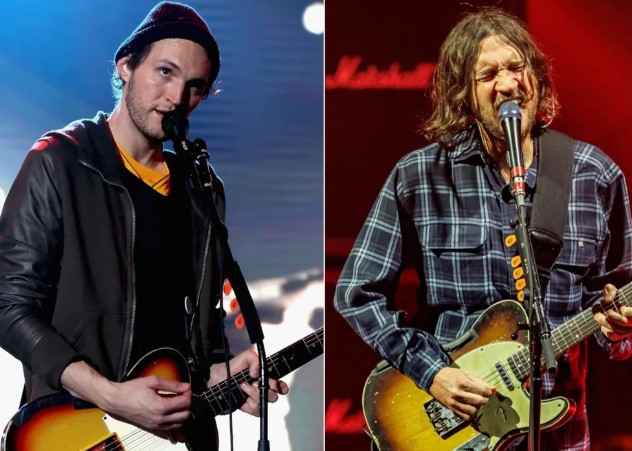 Josh Klinghoffer (Left) and John Frusciante (Right)