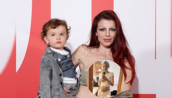 Julia Fox with a little one by her side Julia Fox with a little one by her side