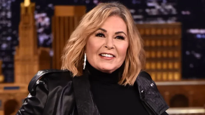 Roseanne Barr in black outfit Roseanne Barr in black outfit