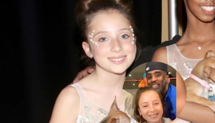 Ava Baroni Combs was introduced by Diddy as his adopted daughter Ava Baroni Combs was introduced by Diddy as his adopted daughter