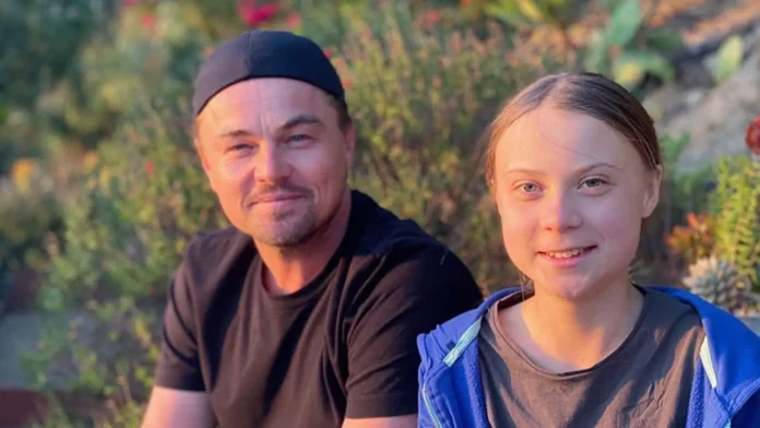 Greta Thunberg and Leonardo DiCaprio are rumored to be dating but it is not proven. Greta Thunberg and Leonardo DiCaprio are rumored to be dating but it is not proven.