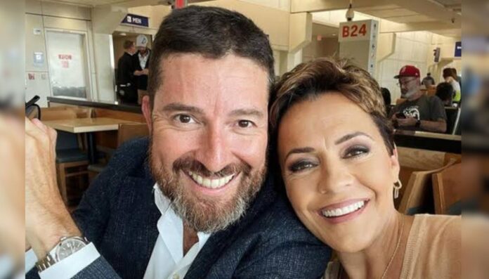 Kari Lake and her husband, Jeff Halperin Kari Lake and her husband, Jeff Halperin