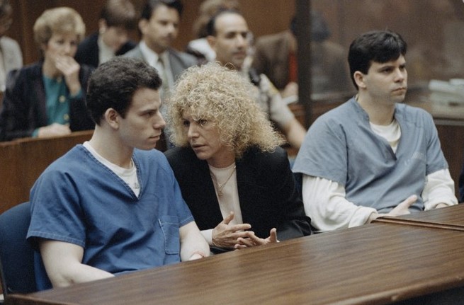 Leslie Abramson as a lawyer in the Menendez brother's case