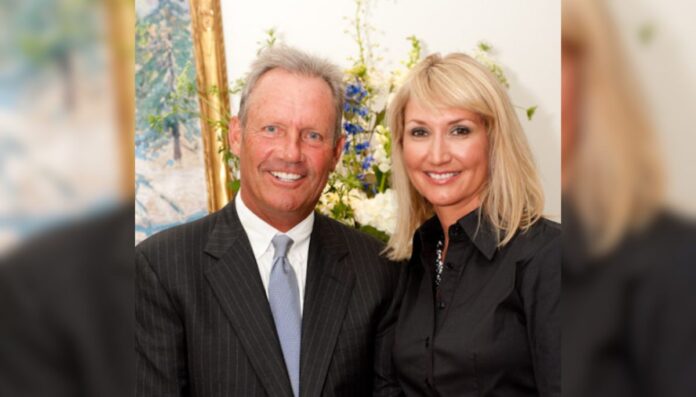 Leslie Davenport and her husband, George Brett Leslie Davenport and her husband, George Brett