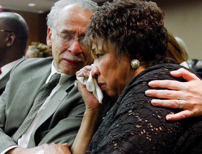 Lita Sullivan's parents, JoAnn McClinton, and Emory McClinton