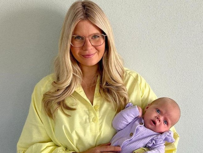 Allanah Harris and her daughter, Daisy