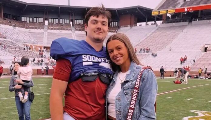 American college football quarterback Jackson Arnold and his girlfriend, Skyler Marshall American college football quarterback Jackson Arnold and his girlfriend, Skyler Marshall