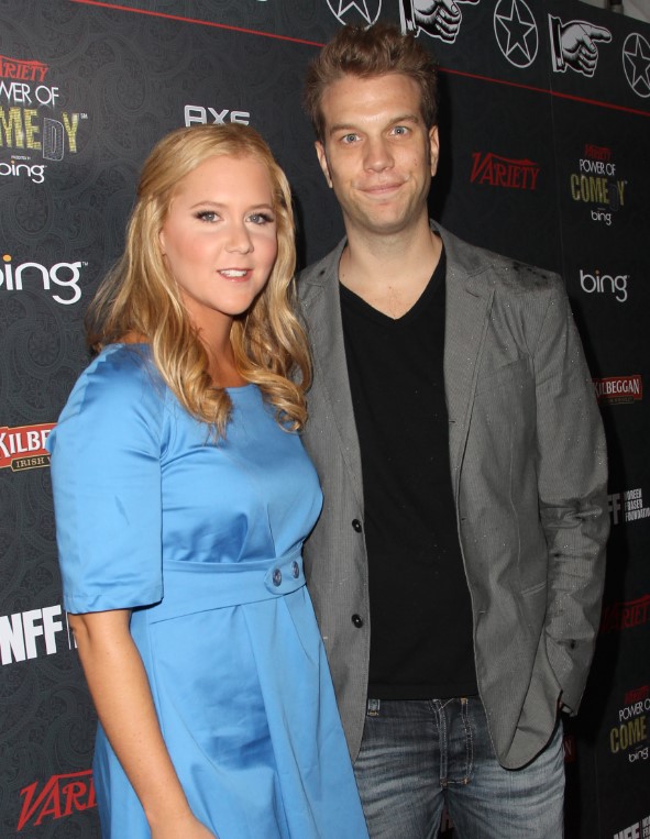 Anthony Jeselnik and his ex-girlfriend, Amy Schumer