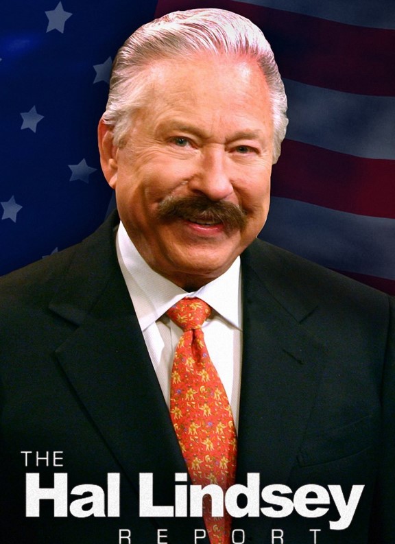 Hal Lindsey's program, 'The Hal Lindsey Report,' is broadcast by the Angel One and DayStar networks