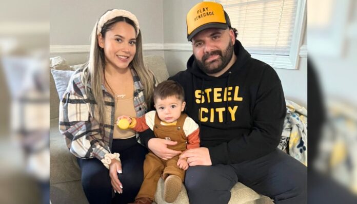 Jersey Jerry is happily living with his girlfriend, Genesis Jersey Jerry is happily living with his girlfriend, Genesis