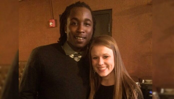 Kareem Hunt and his supportive girlfriend, Julianne Oser Kareem Hunt and his supportive girlfriend, Julianne Oser