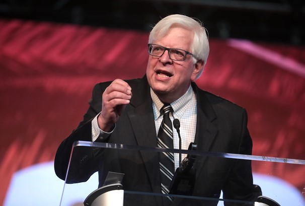 PragerU founder Dennis Prager delivering a powerful speech