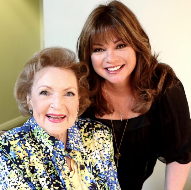 Valerie Bertinelli and her dear friend, Betty White