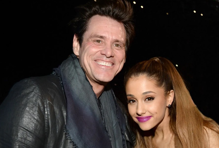 Ariana Grande and her childhood crush, Jim Carrey