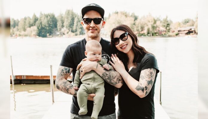 Finn McKenty with his wife, Linh, and their son, Alex Finn McKenty with his wife, Linh, and their son, Alex