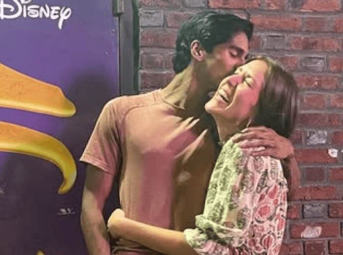 Michael Maliakel is deeply in love with his wife Sarah and lets the whole world see it. Michael Maliakel is deeply in love with his wife Sarah and lets the whole world see it.