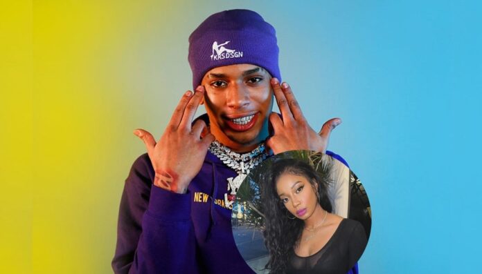 NLE Choppa is rumored to be the father of Miquelle West's baby NLE Choppa is rumored to be the father of Miquelle West's baby