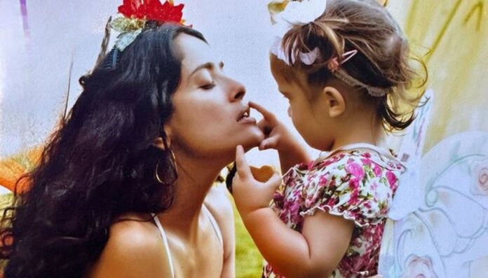 Salma Hayek With Her Daughter Salma Hayek With Her Daughter