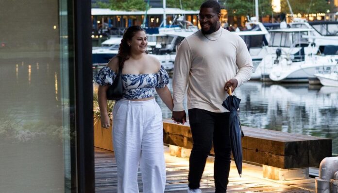 Kobie Turner With His Fiancee