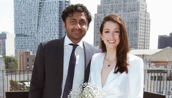 Nimesh Patel With His Wife Nimesh Patel With His Wife