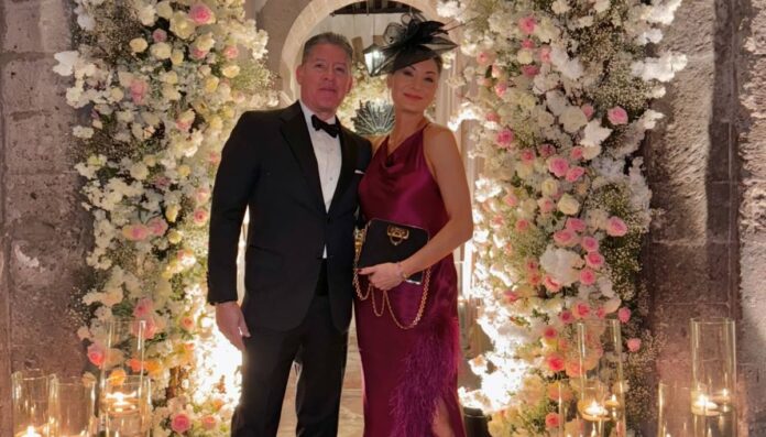 Liberté Chan With Her Husband Liberté Chan With Her Husband