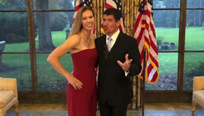 Kris Paronto With His Wife Tanya Kris Paronto With His Wife Tanya