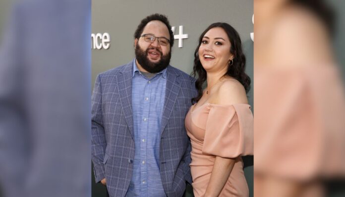 Comedian Zach Cherry and his wife, Anabella Tupaj Comedian Zach Cherry and his wife, Anabella Tupaj