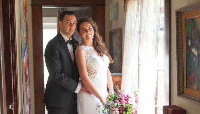 Sona Movsesian With Her Husband During Marriage Sona Movsesian With Her Husband During Marriage