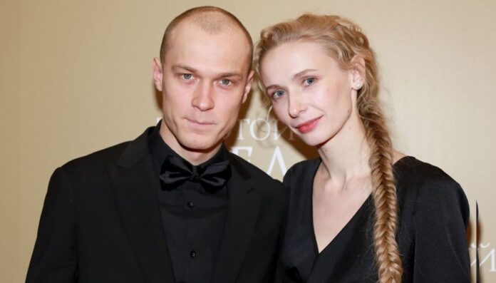 Yura Borisov with his wife, Anna Borisov Yura Borisov with his wife, Anna Borisov