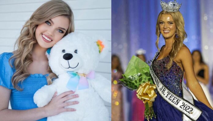 Kadance Fredericksen death Kadance Fredericksen after winning a beauty pageant in 2022