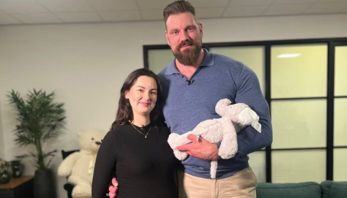 Olivier Richters and his girlfriend, Desiree Stuijt Olivier Richters and his girlfriend, Desiree Stuijt