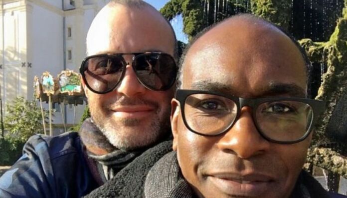 Paul Tazewell With His Late Husband Paul Tazewell With His Late Husband