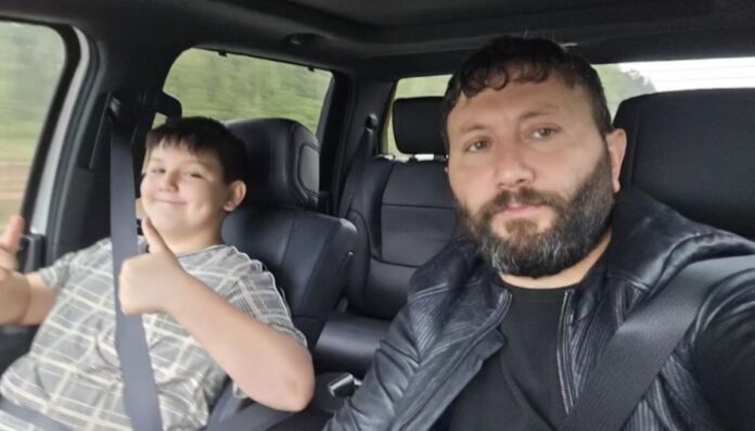 Ilham Abbasov With His Son Ilham Abbasov With His Son